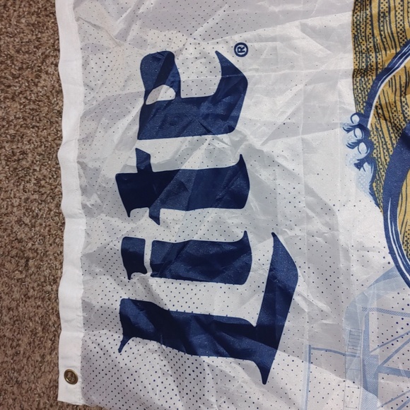 Milwaukee Brewers Bernie Miller Lite Flag Limited Edition Rare - Picture 7 of 12
